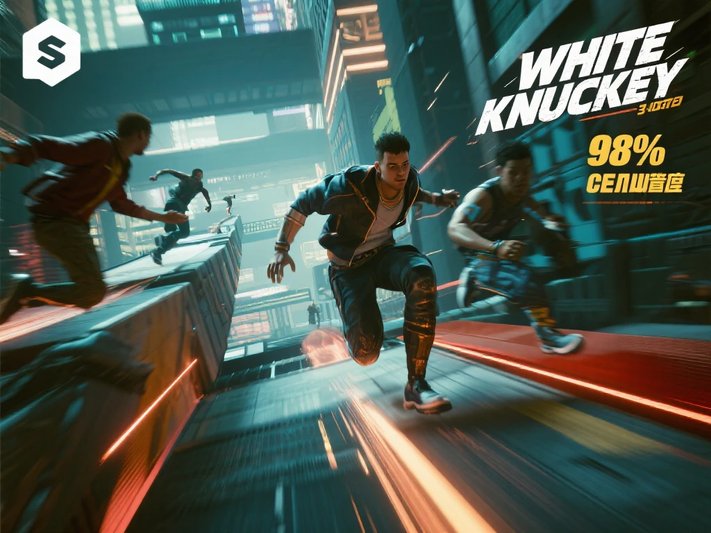 Steam好评如潮98%！硬核3D跑酷力作《White Knuckle》强势推荐