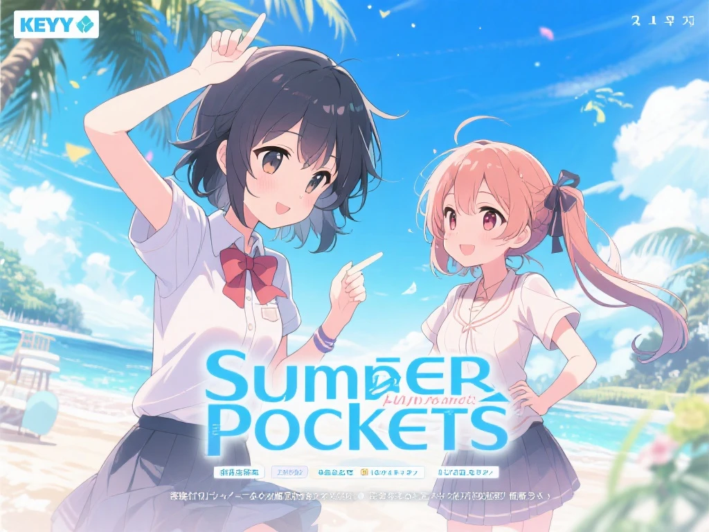 KEY社新作《Summer Pockets》掀起美少女游戏热潮