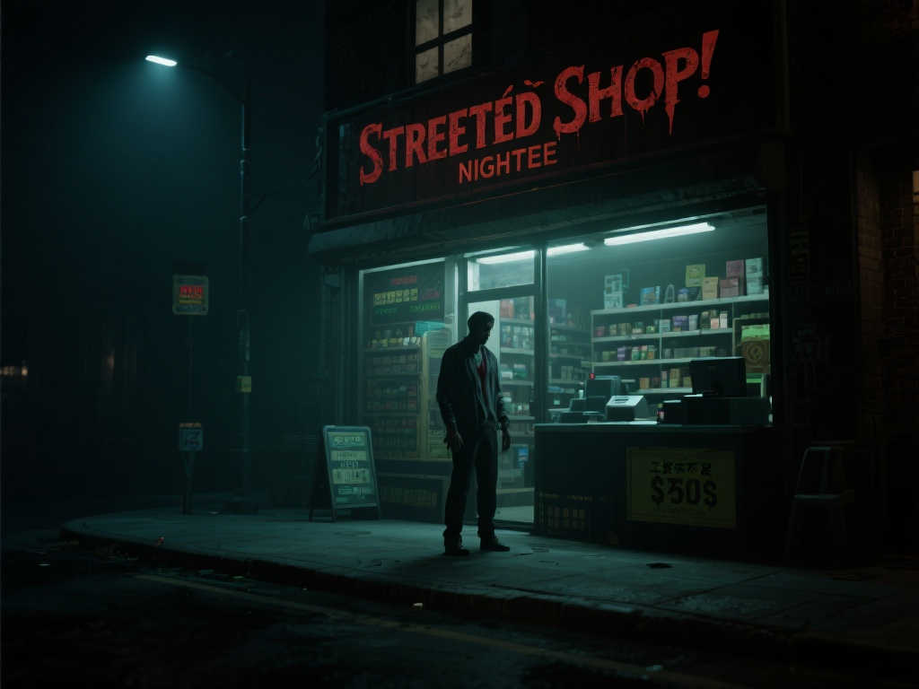 工资不够引发恐惧?心理恐怖游戏《街角商店:夜班 工资不够引发恐惧?心理恐怖游戏《街角商店:夜班