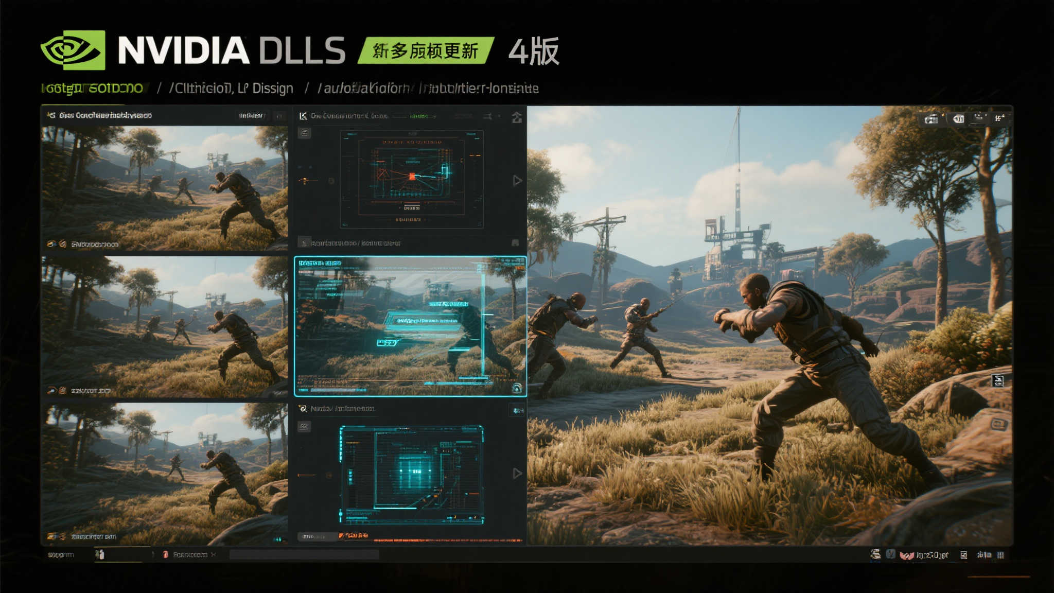 多款新游戏引入DLSS 4技术，实现多帧生成优化