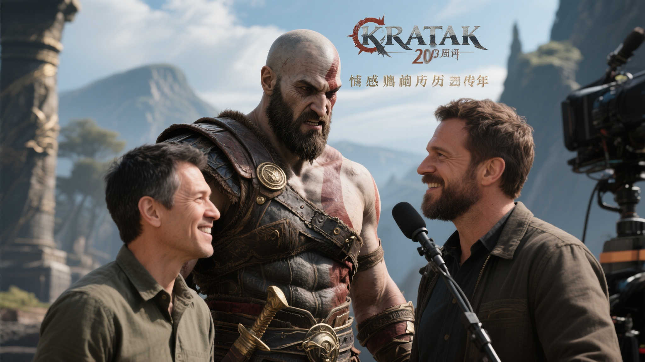 双倍战神魅力!《战神》20周年两代奎托斯配音演员共聚一堂 双倍战神魅力!《战神》20周年两代奎托斯配音演员共聚一堂